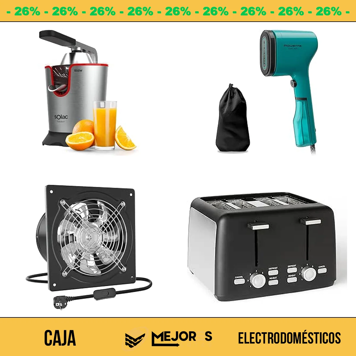 Caja de 15 Items Sin Revisar, Electrodomesticos, Lote #spW83P4679E
