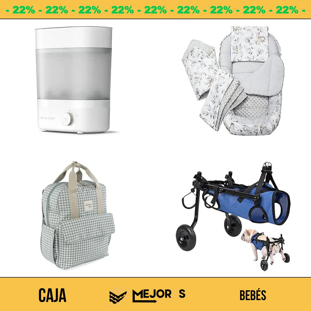 Caja de 27 Items Sin Revisar, Bebes, Lote #spW83P5366M