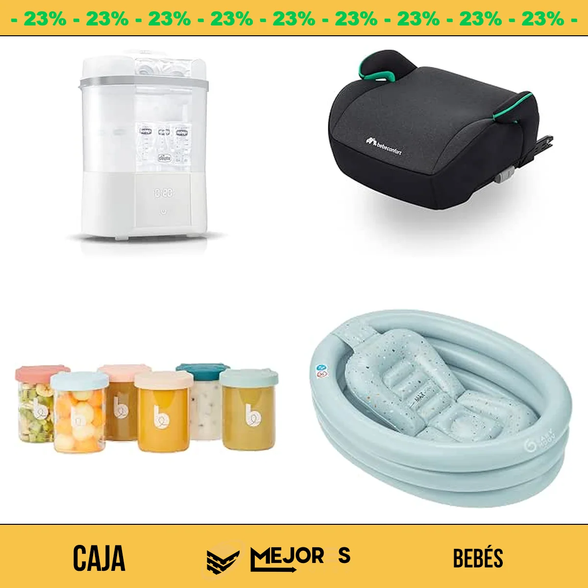 Caja de 23 Items Sin Revisar, Bebes, Lote #spW83P5366p