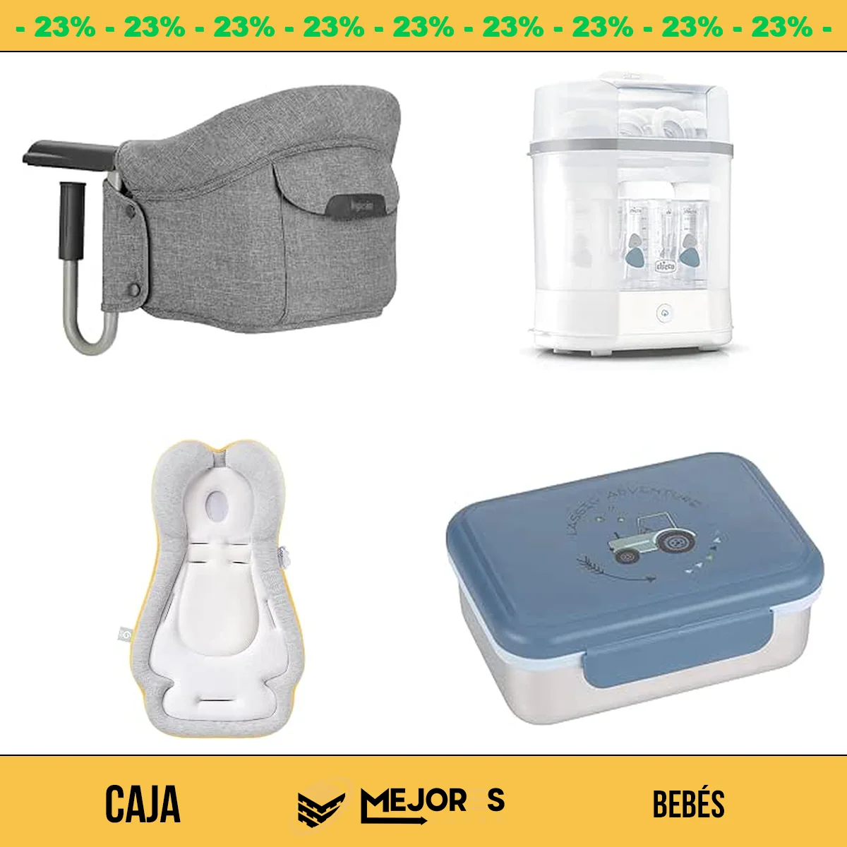 Caja de 25 Items Sin Revisar, Bebes, Lote #spW83P5367g