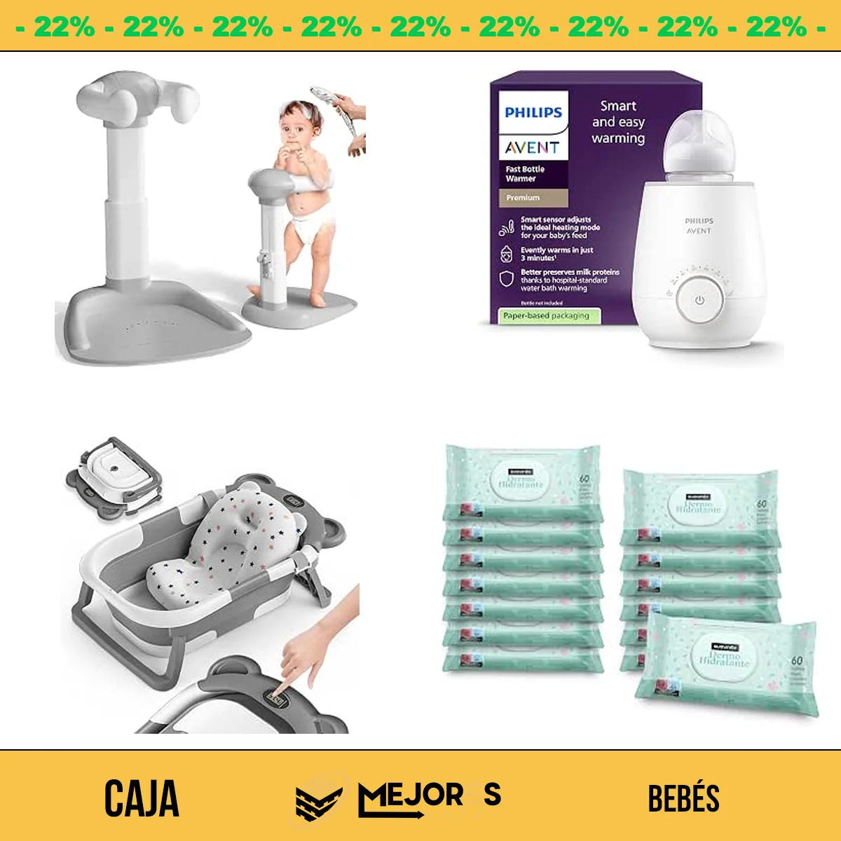 Box mit 25 Babyprodukten ungeprüft