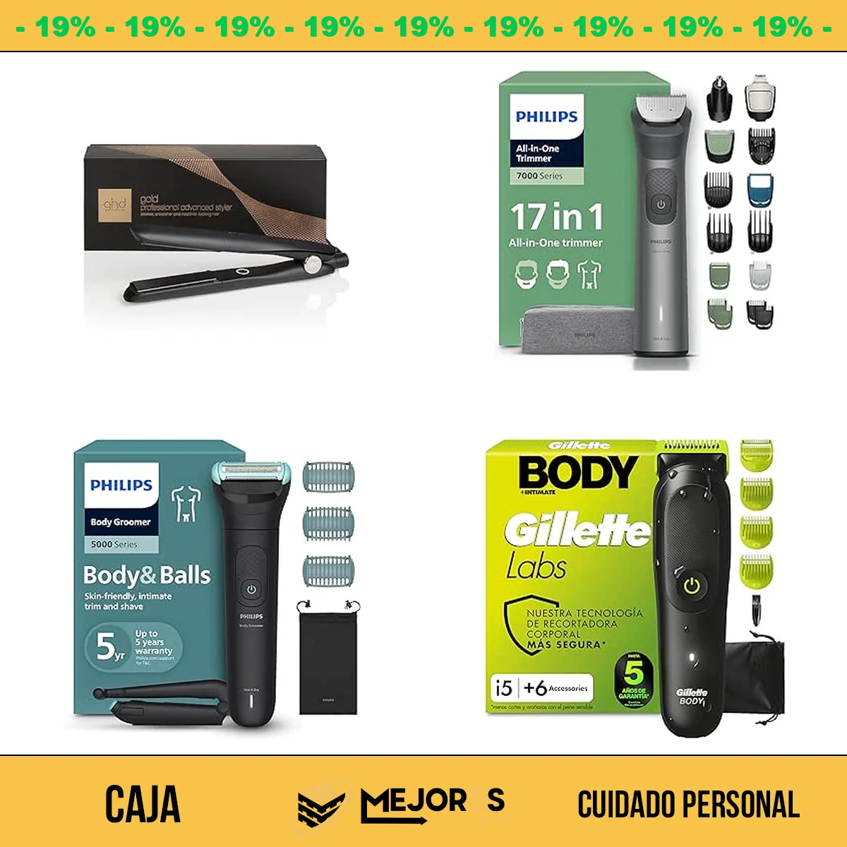 Caja de 36 Items Sin Revisar, Cuidado Personal, Lote #spW83P5389X