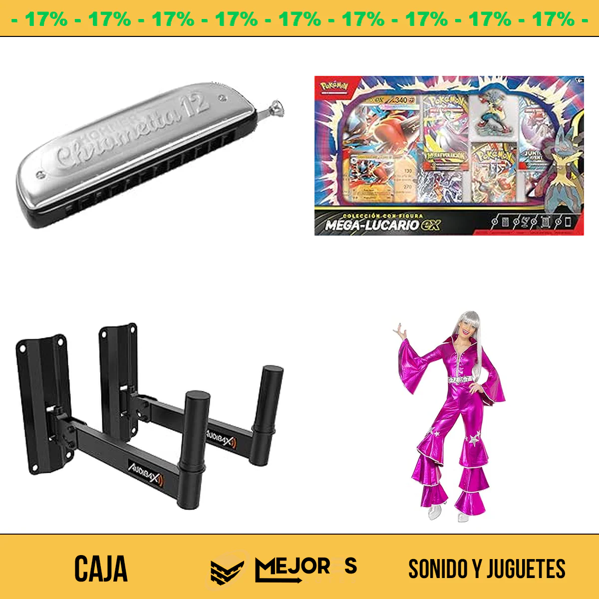 Caja de 48 Items Sin Revisar, Sonido y Juguetes, Lote #spW83P8884j