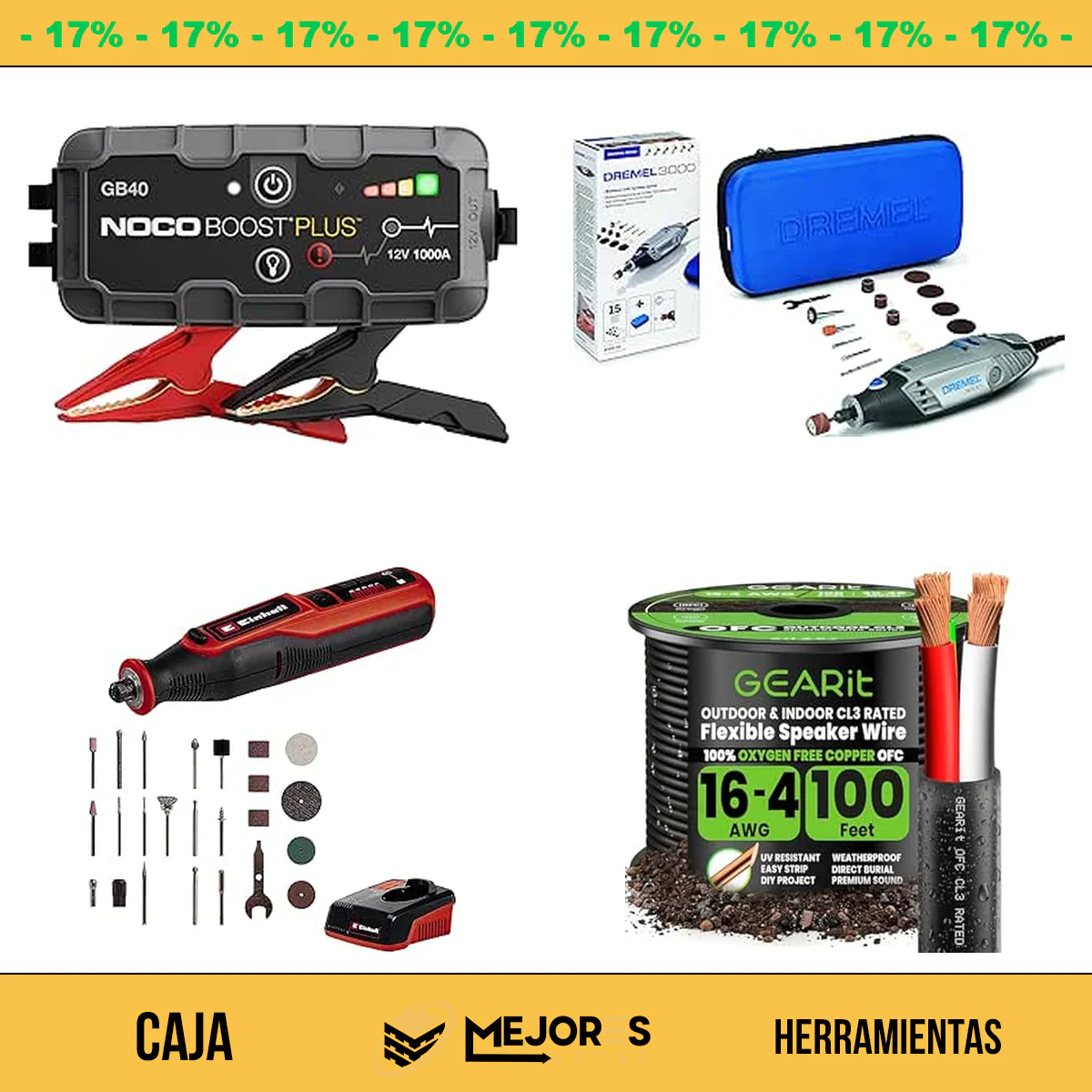 Caja de 36 Items Sin Revisar, Herramientas, Lote #spW84m7300w