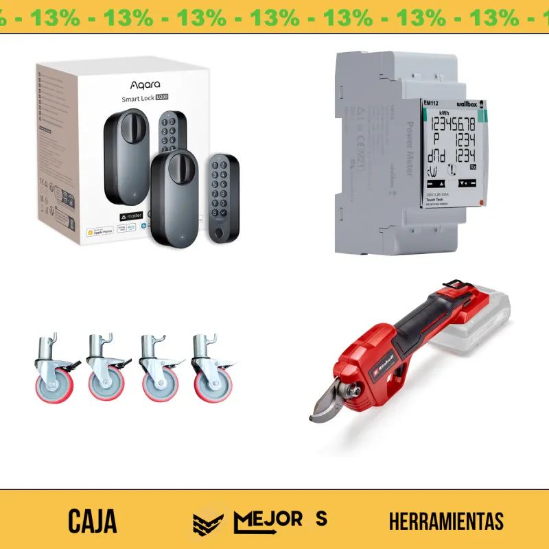 Caja de 45 Items Sin Revisar, Herramientas, Lote #spW84m7323n