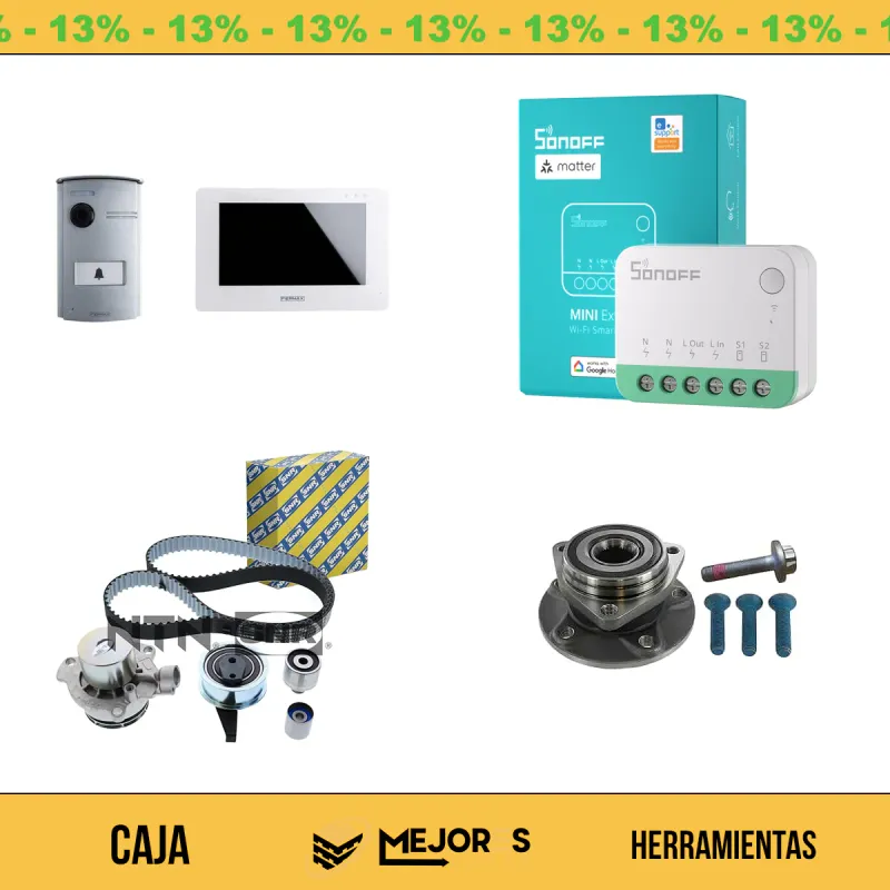Caja de 49 Items Sin Revisar, Herramientas, Lote #spW84m7323y1