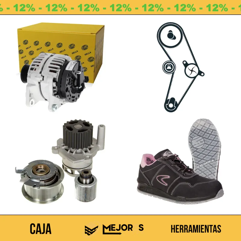Caja de 72 Items Sin Revisar, Herramientas, Lote #spW84m7324F