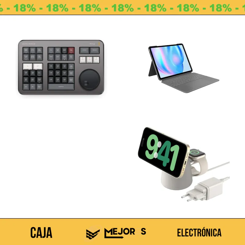 Caja de 68 Items Sin Revisar, Electronica, Lote #spW84m7335p