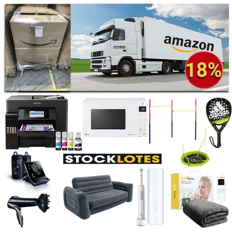 Palet de Amazon - deporte, electrónica, música 51 piezas - 000250851