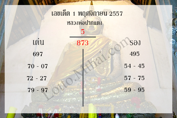 หลวงพ่อปากแดง 1 พฤศจิกายน 2557