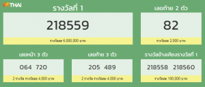 ตรวจหวย 16 มีนาคม 2561