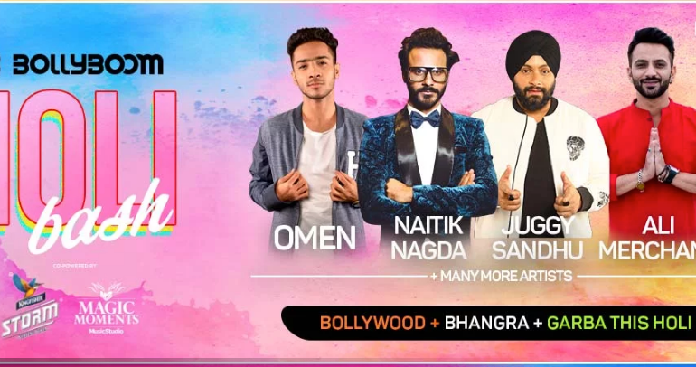 Percept Live announces a 10-City 'Bollyboom Holi Bash 2020'