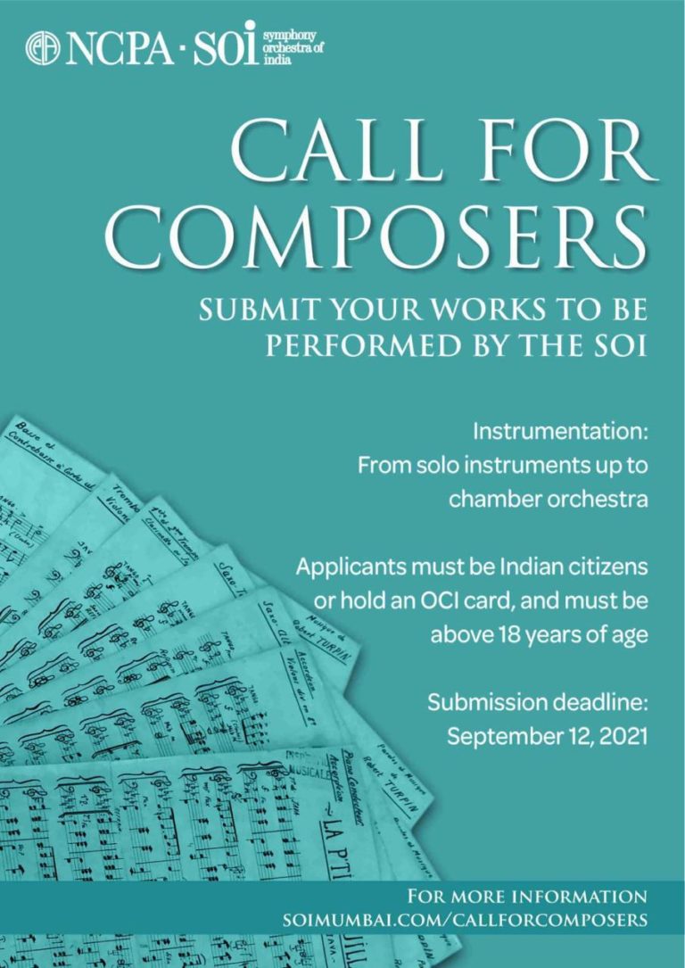 The Symphony Orchestra Of India Invites Indian Composers To Share