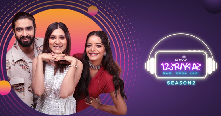 Smule 123  Riyaaz,India’s  first and biggest, digital-only singing reality show