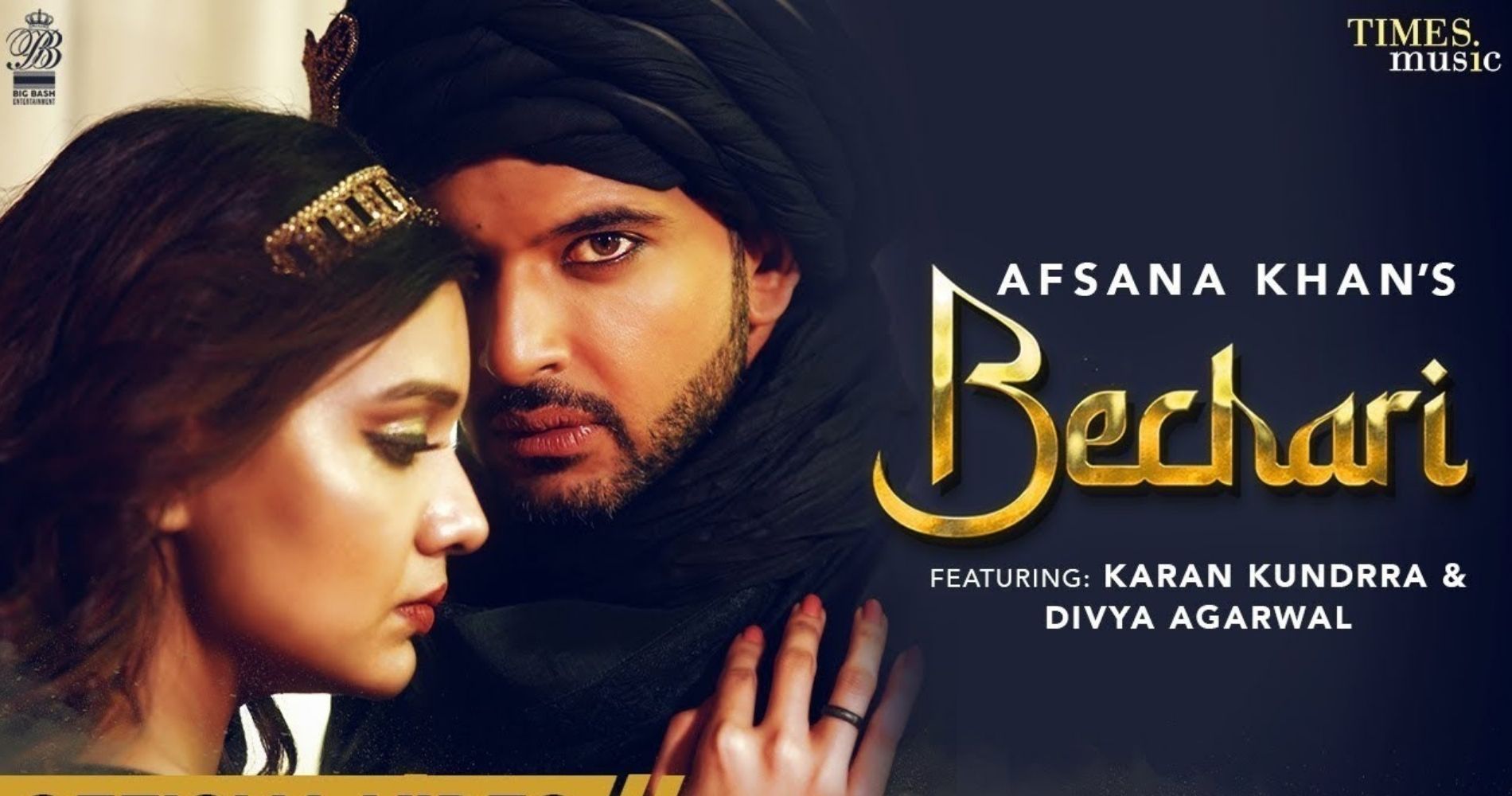 Singer Afsana Khan upcoming song 'Bechari' featuring Karan Kundra and Divya Aggarwal