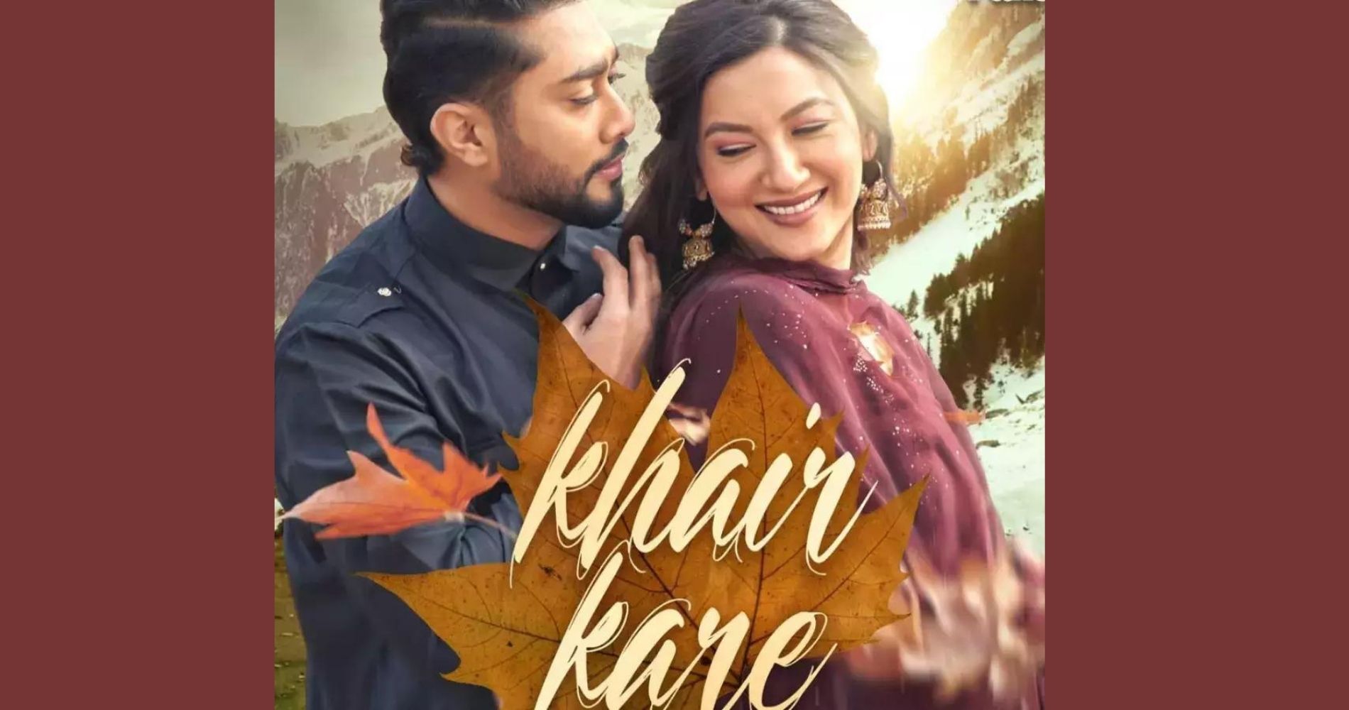 Gauahar Khan and Zaid Darbar has released a new music video 'Khair Khare'