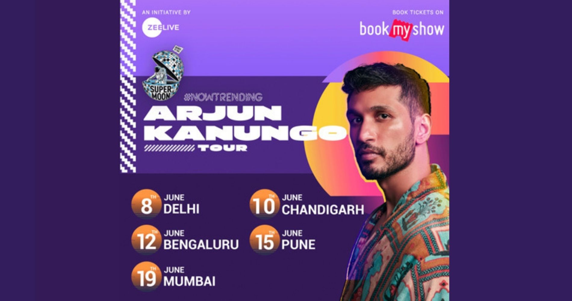 India’s youth icon Arjun Kanungo is all set to perform