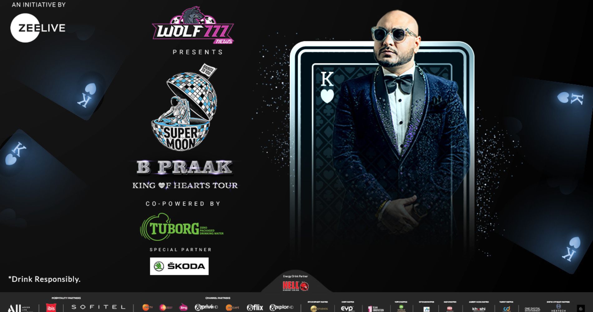 Supermoon brings B Praak – The King of Hearts Tour to multiple cities in India this June!