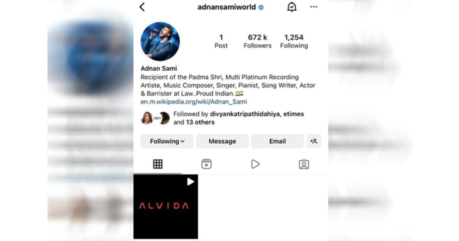 Adnan Sami leaves Instagram? The singer deletes all his posts