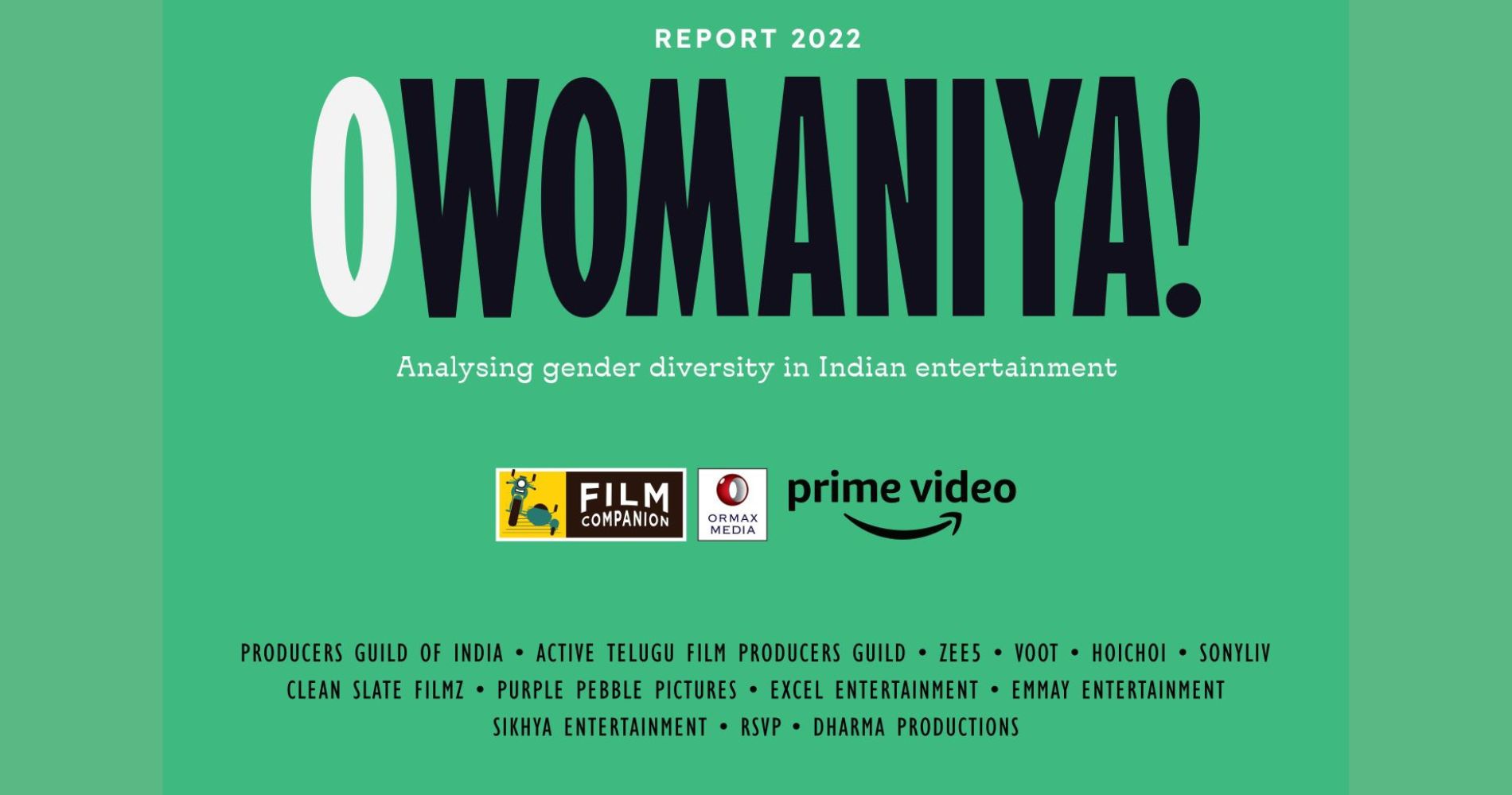 Amazon Prime Video announcing the launch of the O Womaniya! 2022