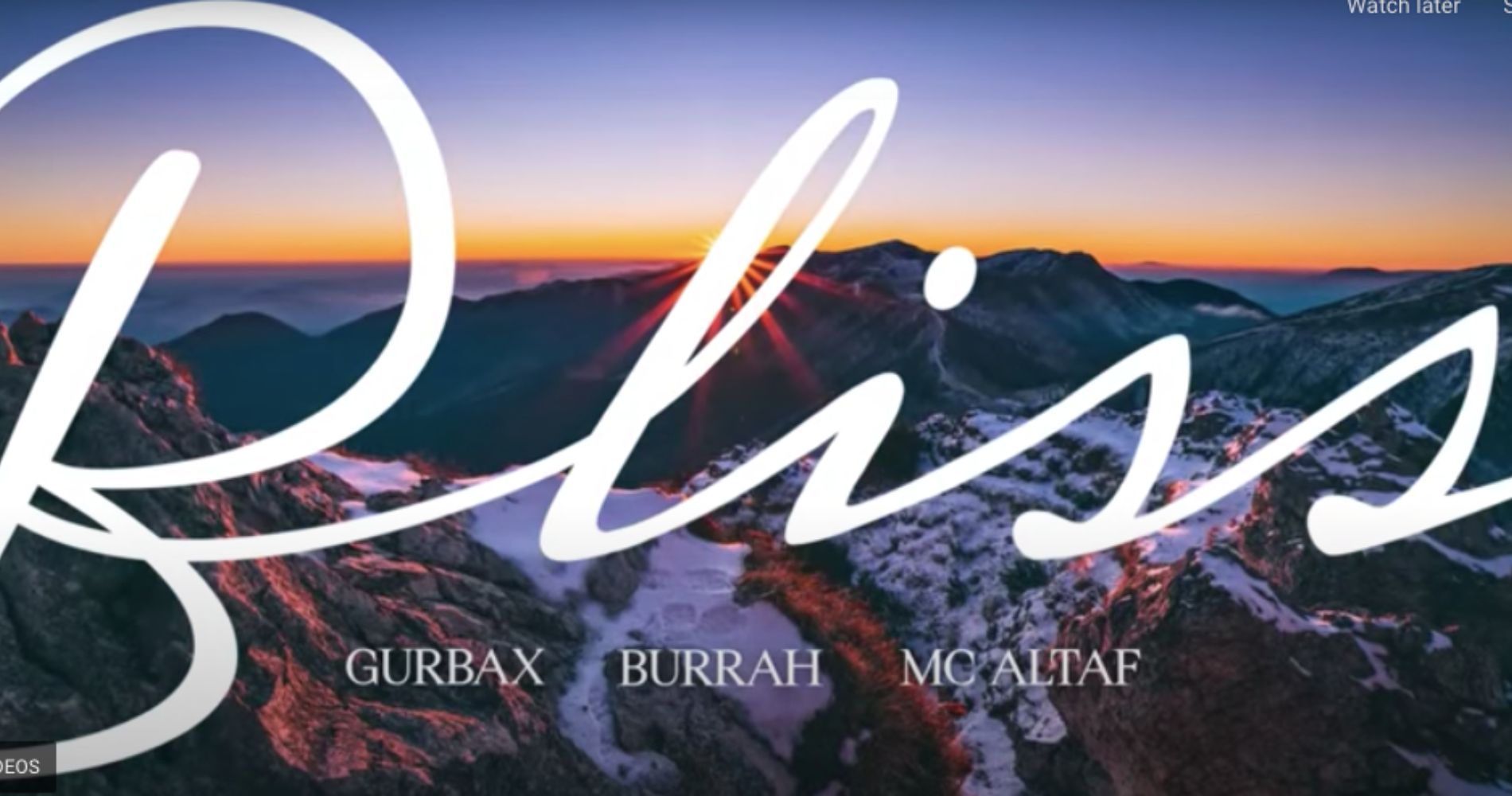 MC Altaf, GURBAX, Burrah Team Up For Emotive New Track ‘Bliss’