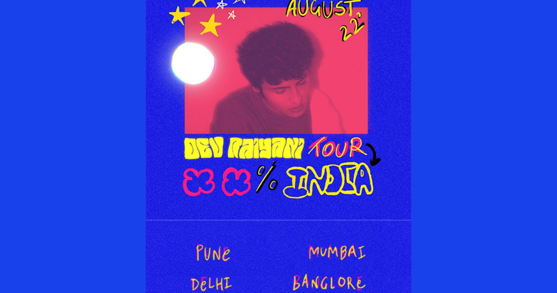 GenZ R&B artist Dev Raiyani begins his first ever ‘The Percentage India Tour’