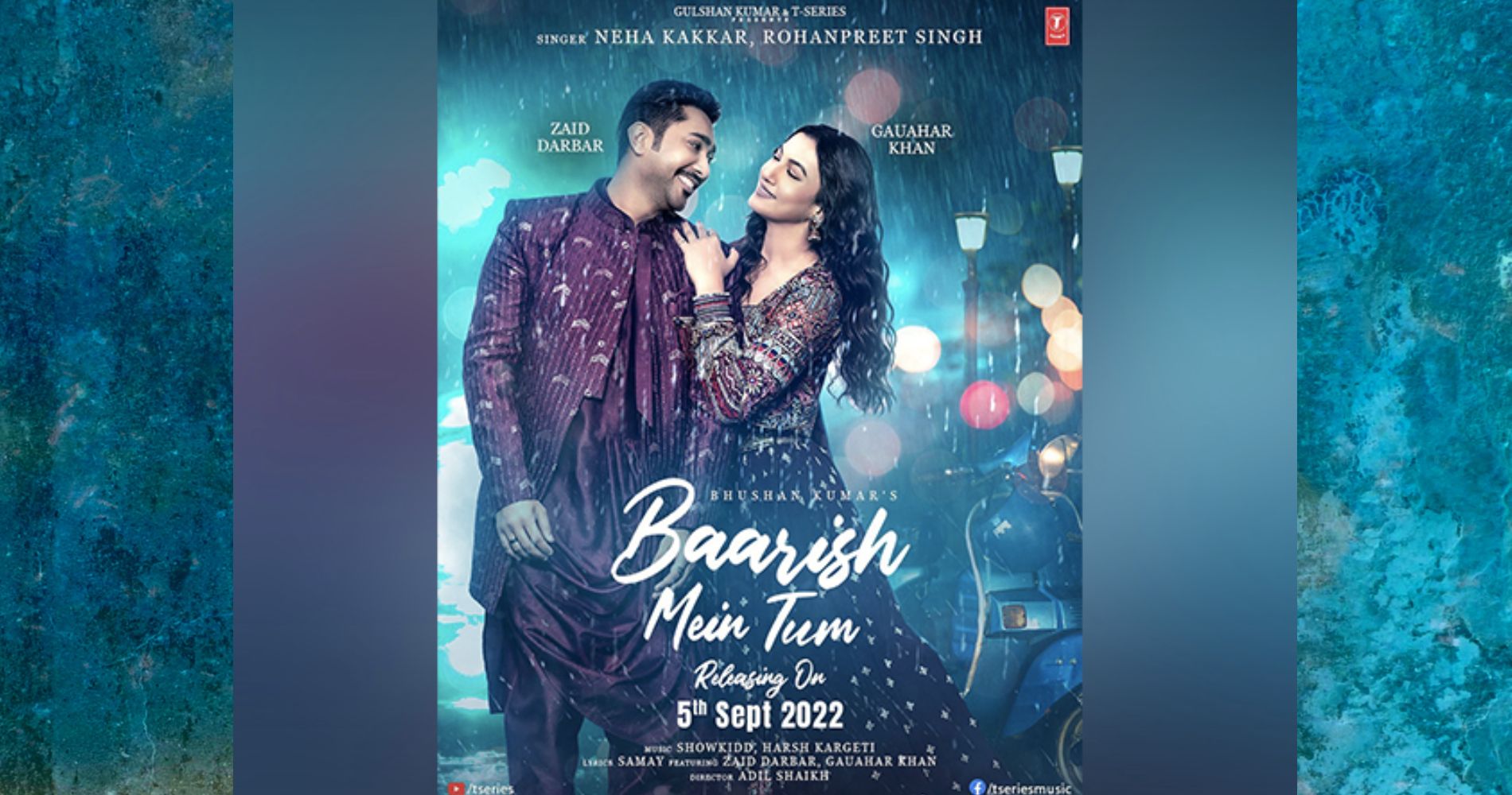 T-Series brings couple Gauahar Khan & Zaid Darbar for a song ‘Baarish Mein Tum’