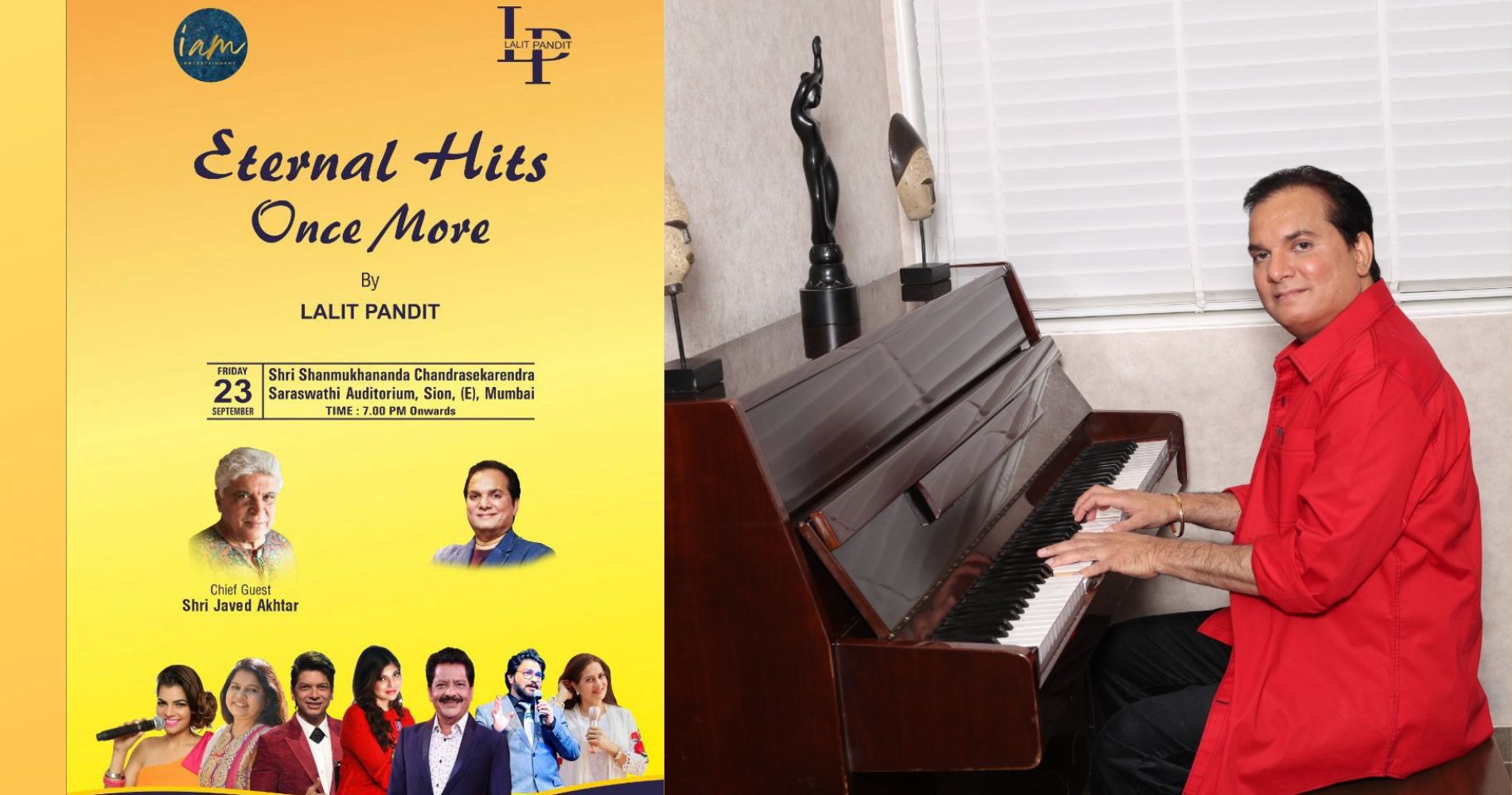 Lalit Pandit to reunite with Udit Narayan, Alka Yagnik, Shaan,to celebrate his music