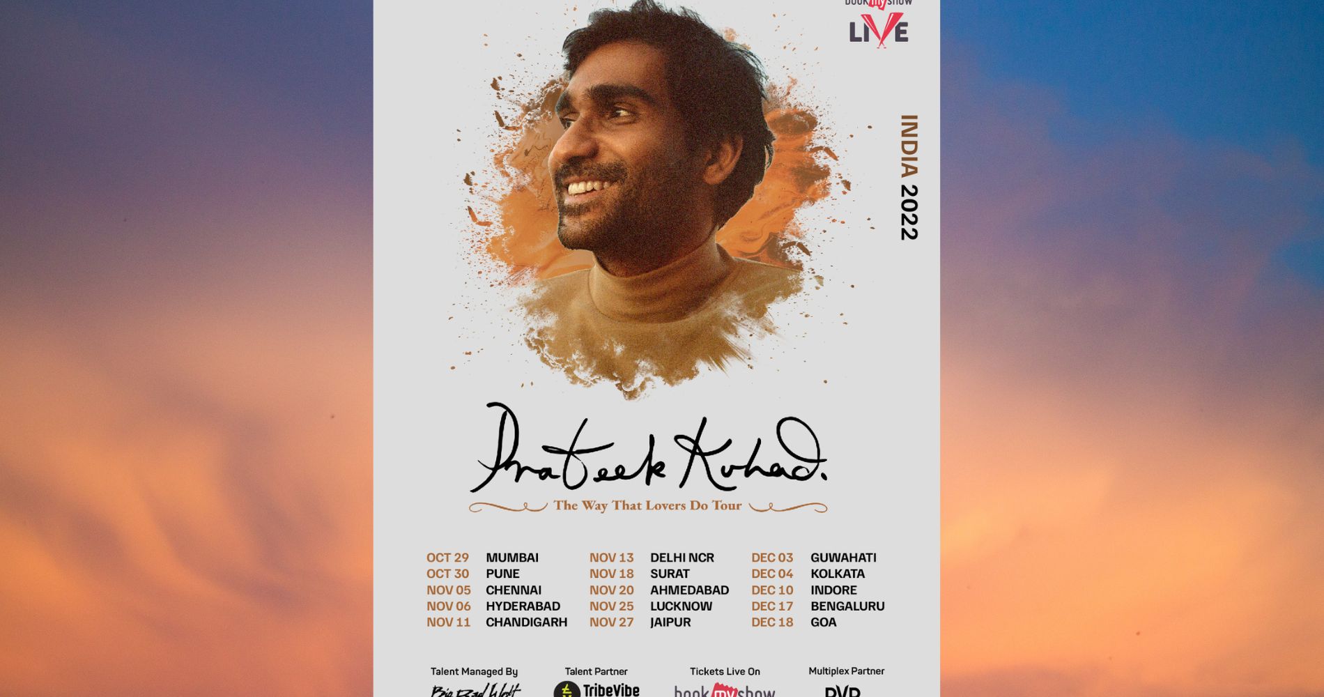 Prateek Kuhad Announces India Leg of ‘The Way That Lovers