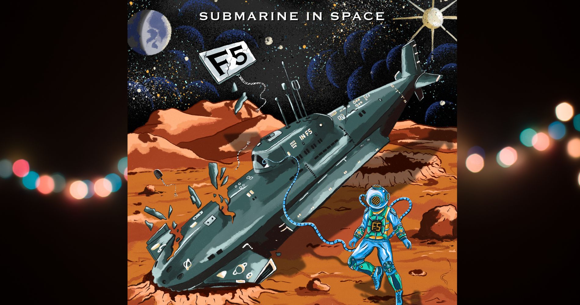 Popular music band Submarine In Space release their first single “Sugarcode”