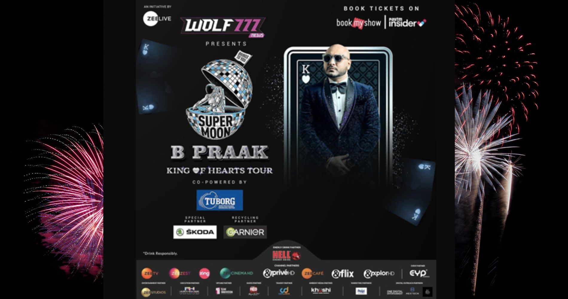 Wolf777news presents Supermoon ft. B Praak – King of Hearts Tour