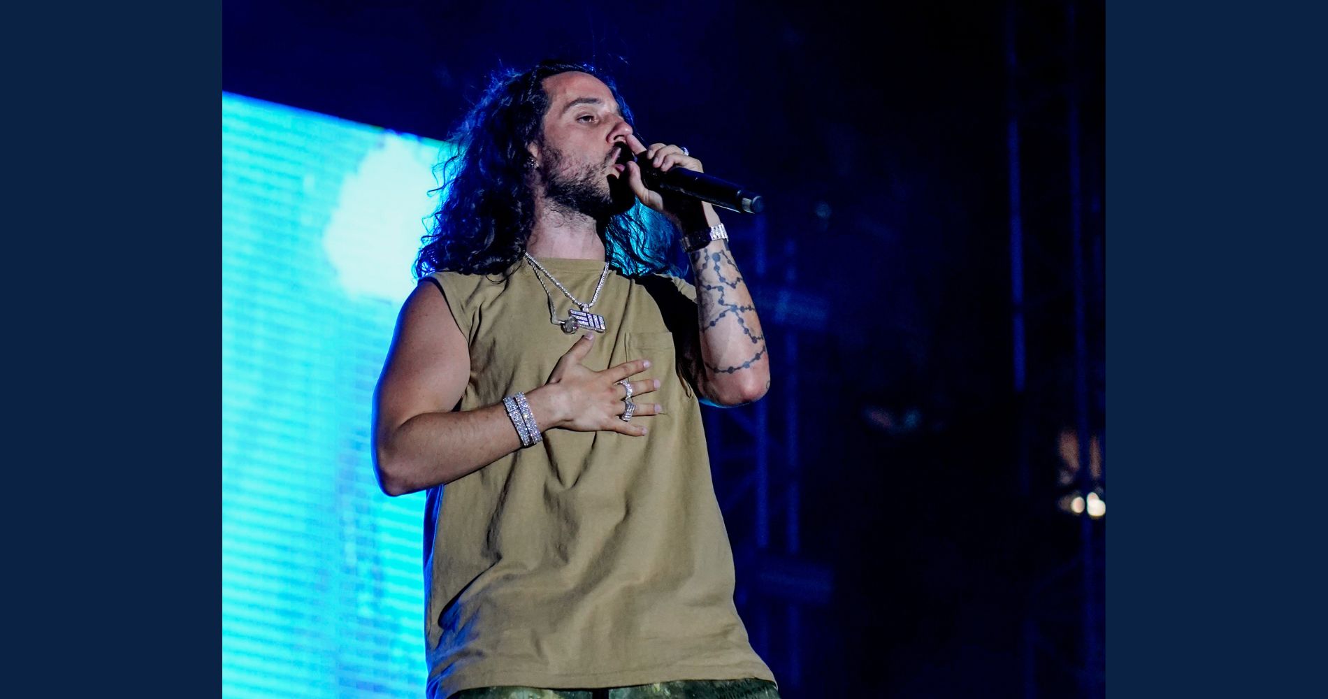 International Rapper Russ delivers a power-packed debut concert in Mumbai India
