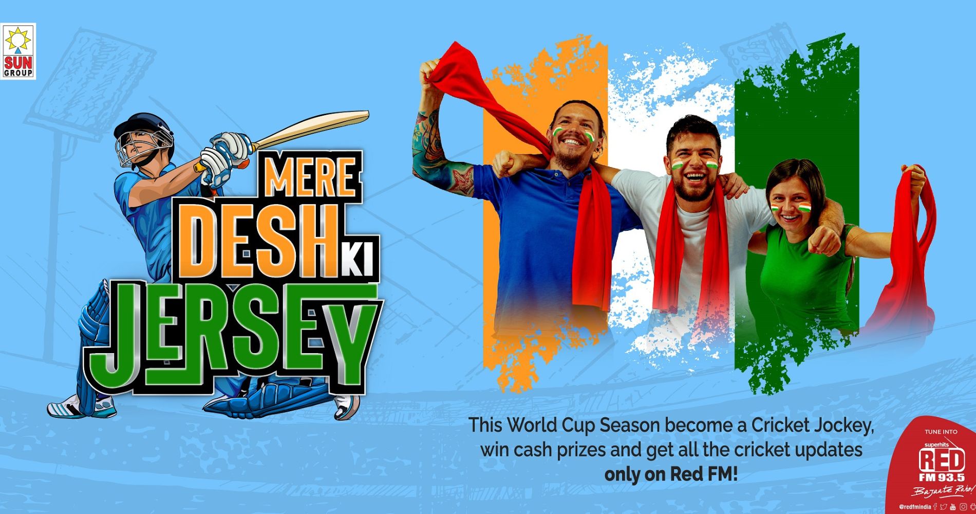 Red FM Launches World Cup campaign “Mere Desh Ki Jersey”