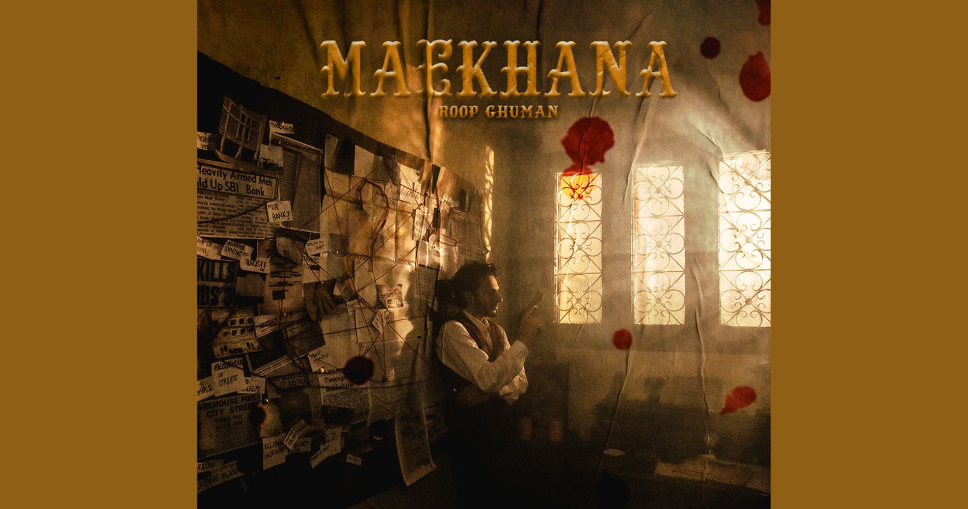 Roop Ghuman is back with a new song "Maekhana",which combines elements of old school hip hop