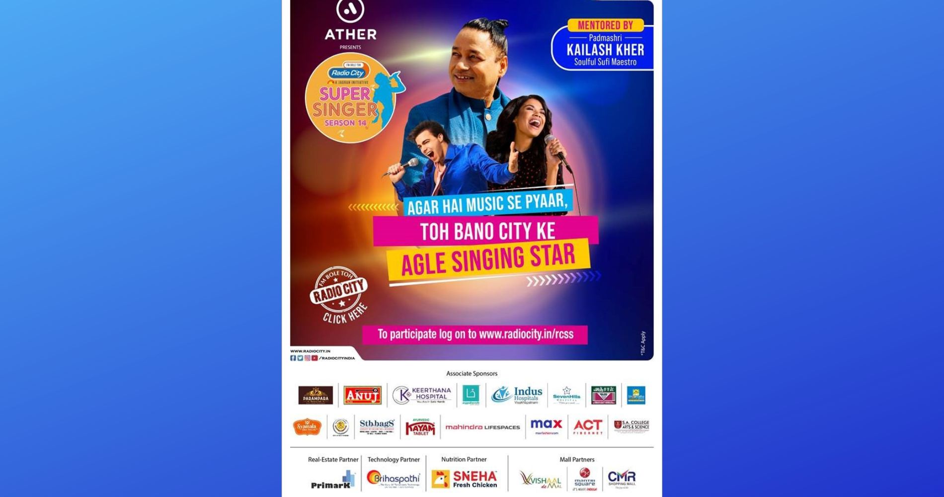 India’s Most Sought After Singing Talent Hunt ‘Radio City Super