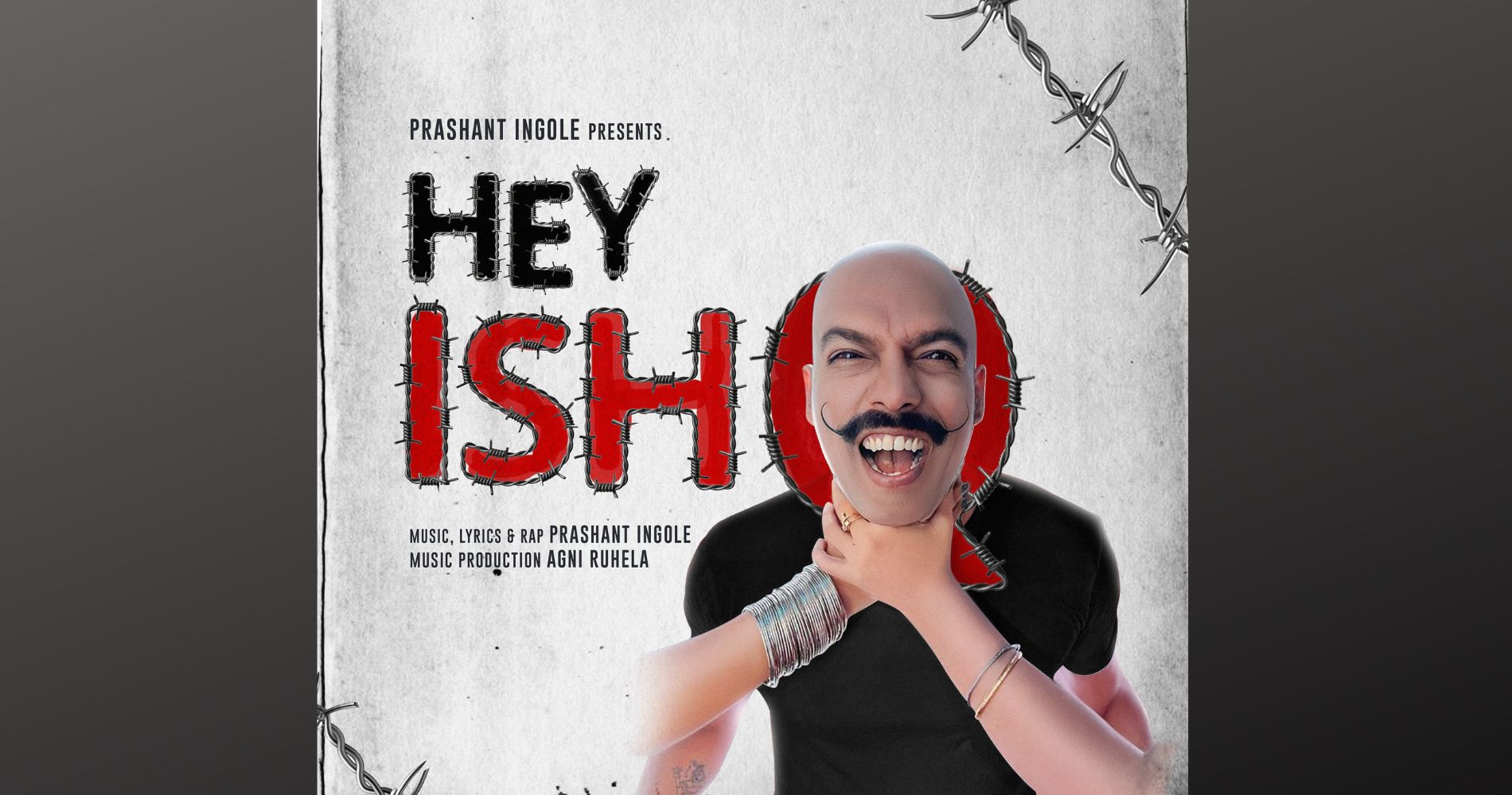 Prashant Ingole's is back with his latest rap song "Hey