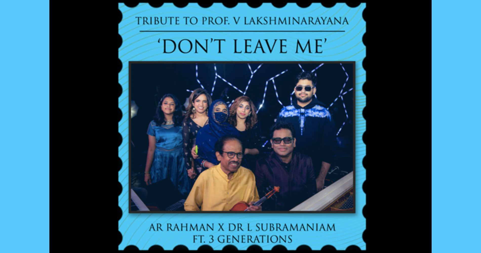 A.R. Rahman and Dr. L. Subramaniam have joined hands to celebrate life with a Special Intergenerational Music Tribute