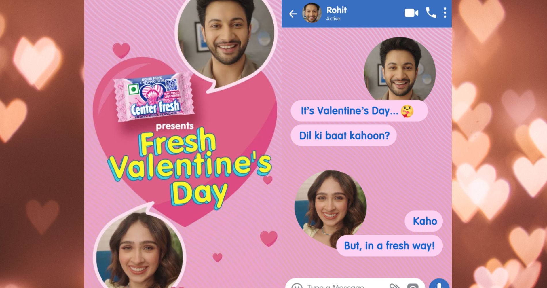 Center fresh launches a limited-edition Valentine’s Day Pack to dedicate songs to loved ones