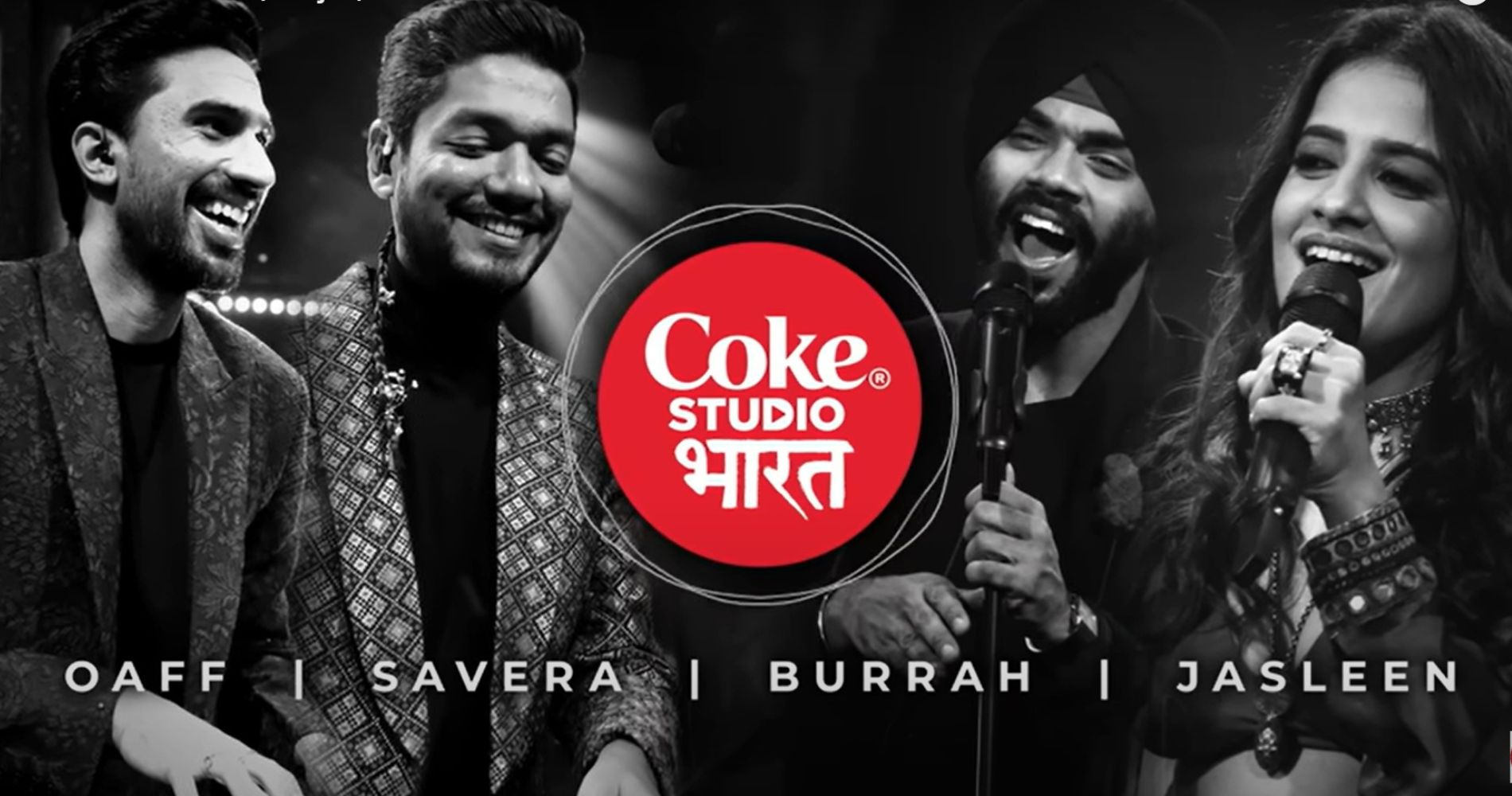 The Debut Song of Coke Studio Bharat ’ Udja’ now live with Oaff & Savera, Burrah featuring Jasleen Royal