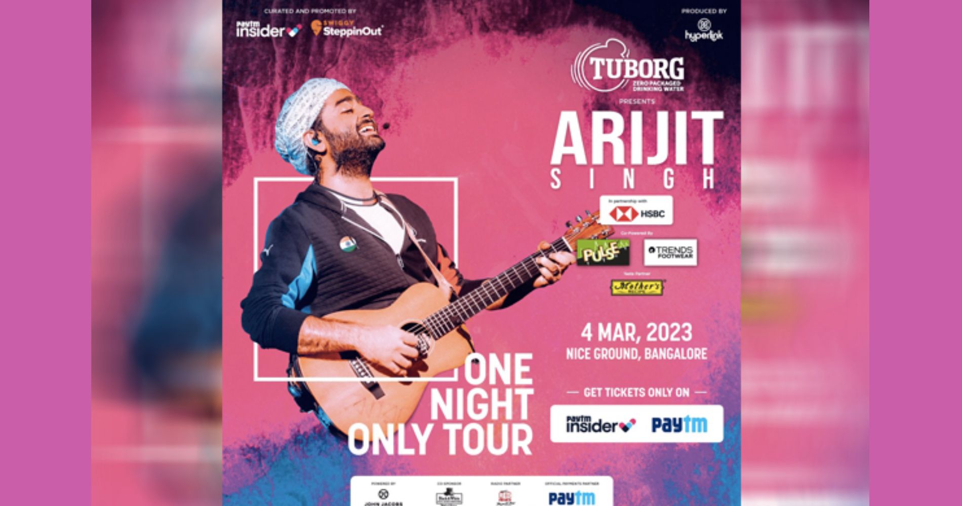 King Of Playback Singers Arijit Singh Is All Set To Perform Live In Bengaluru On March 4th, 2023