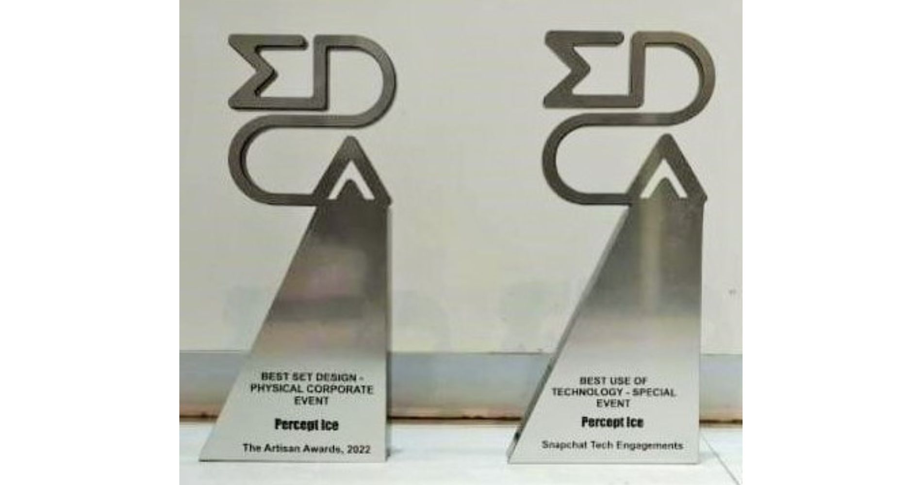 Percept ICE Wins 2 Awards At ‘EDCA 2023’