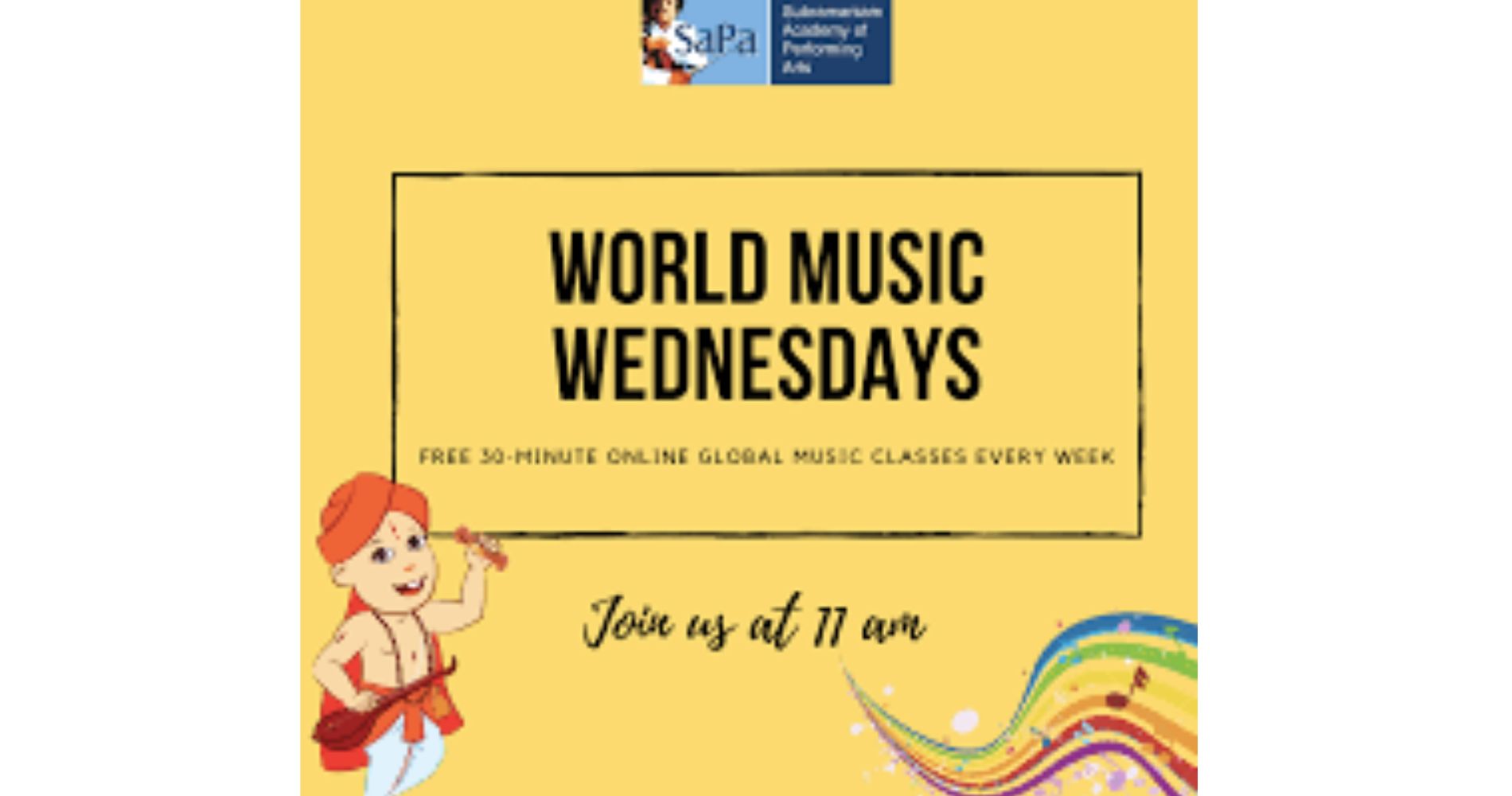 Subramaniam Academy Of Performing Arts (SaPa) Kicks Off A Digital Campaign To Celebrate World Music Day 2023