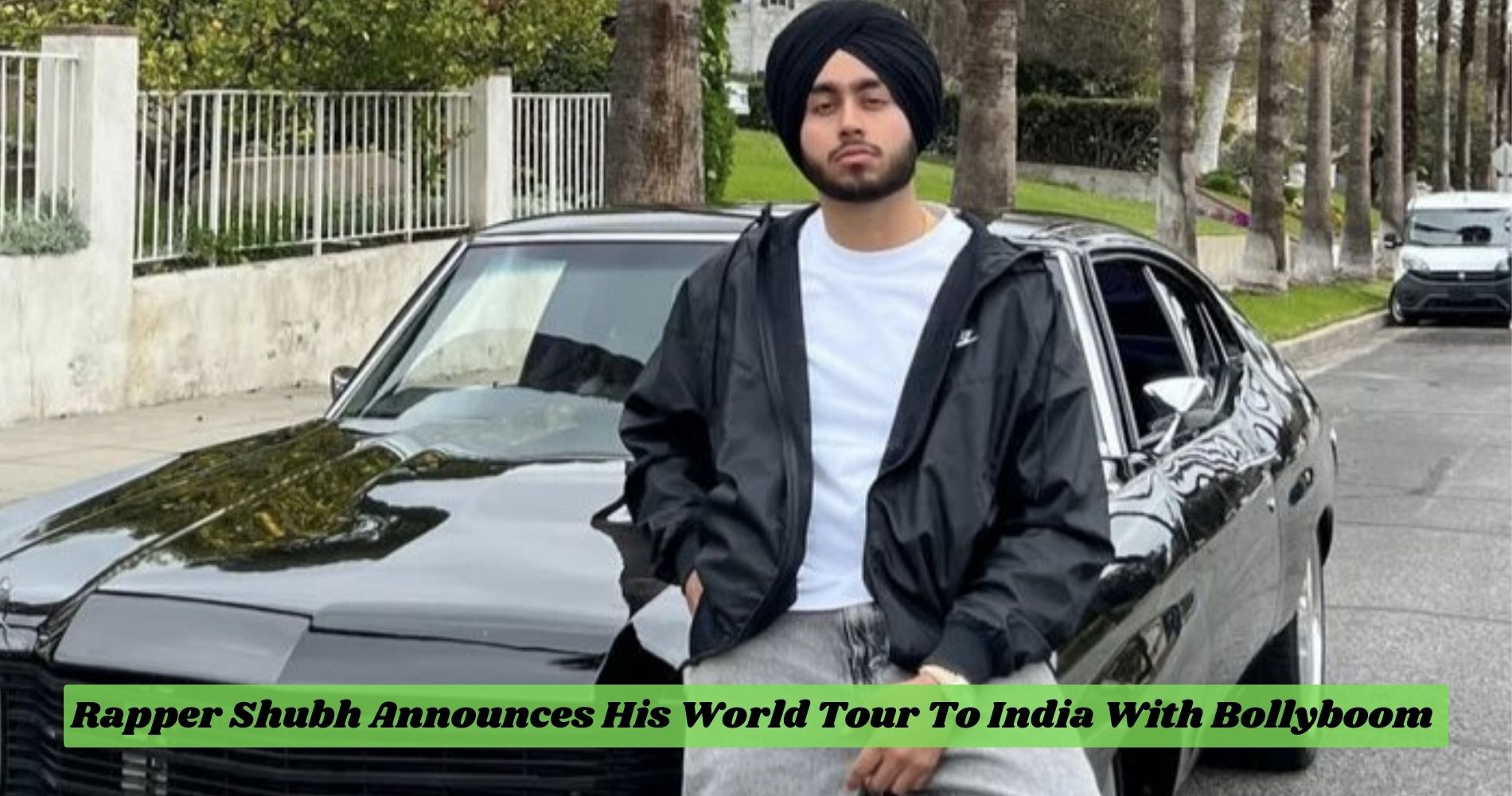 Rapper Shubh Brings His World Tour To India With Bollyboom