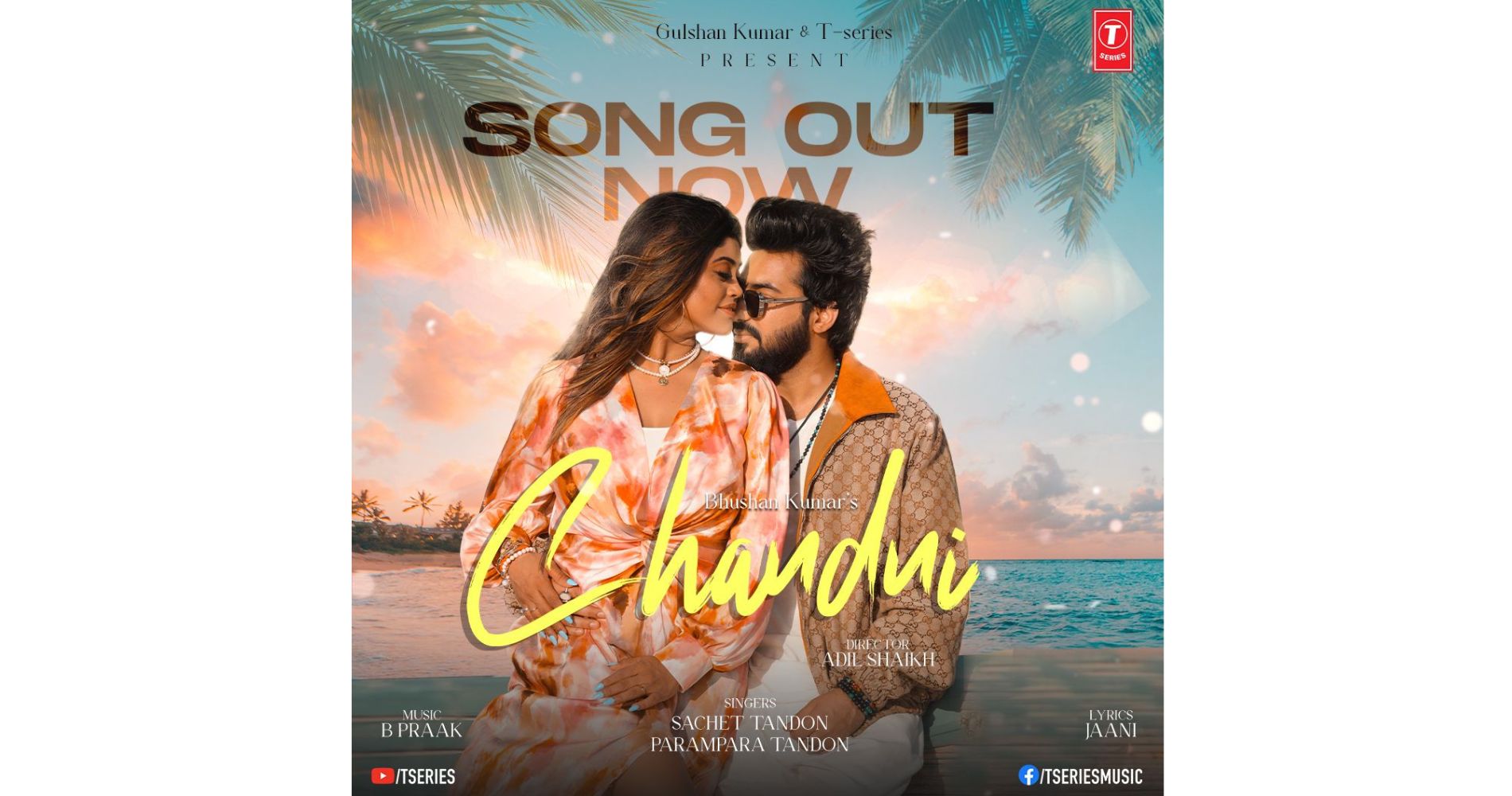 Sachet Tandon and Parampara's Love Story Inspires New Song 'Chandni