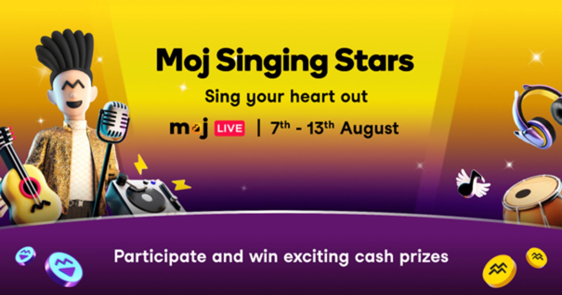 Moj Singing Stars: India's Largest Short Video App Brings You