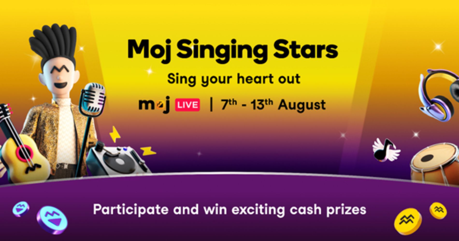 Moj Singing Stars: India's Largest Short Video App Brings You The Ultimate Musical Showdown!