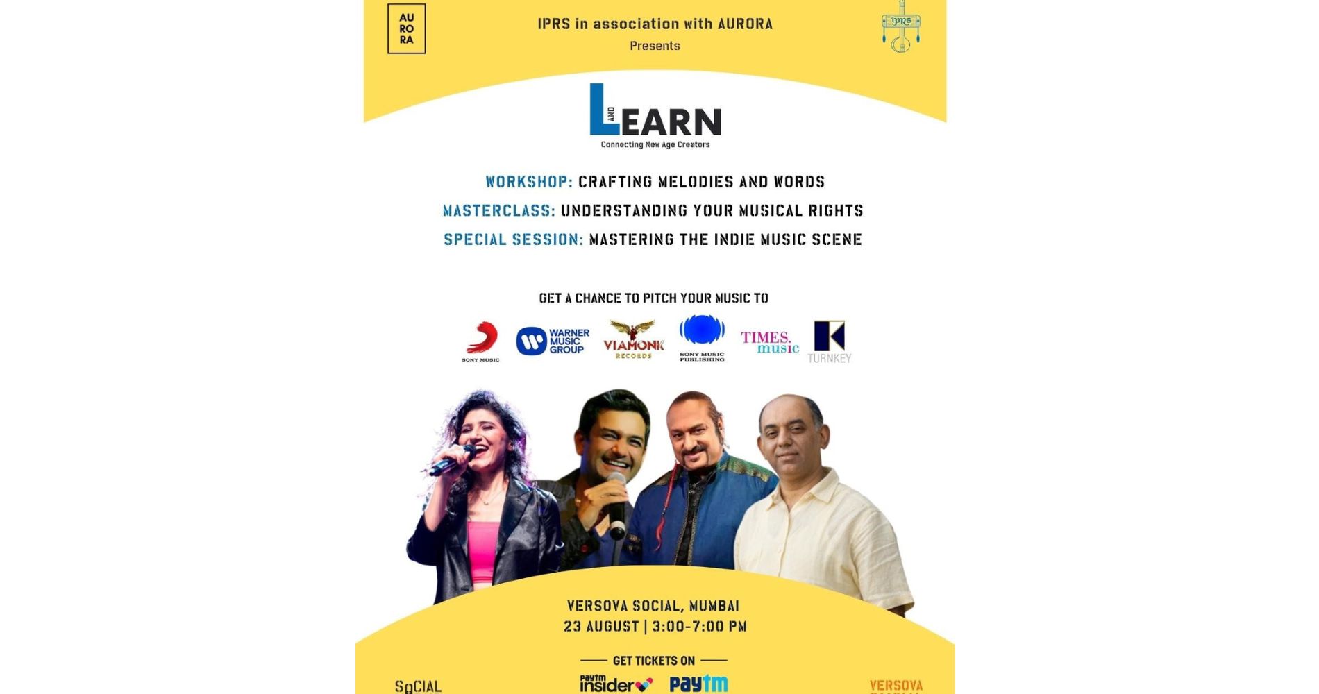 IPRS Empowers New Age Creators With IPRS Learn & Earn – Indie Edition On It's 54th Anniversary