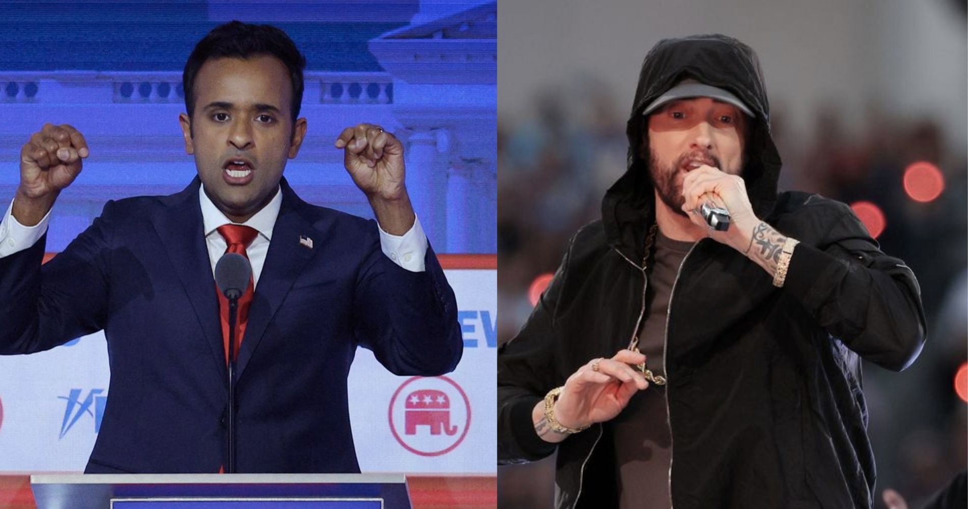 Eminem Asks Republican Ramaswamy To Refrain from Using His Music In Presidential Campaign