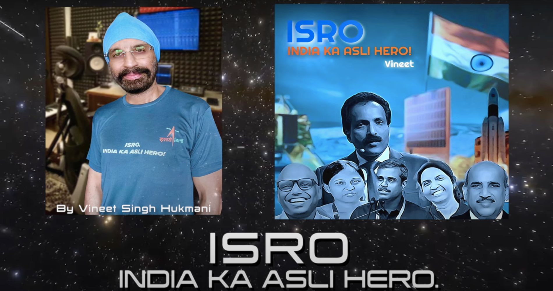 Chart-Topping Artist Vineet Salutes ISRO With Debut Hindi Song 'India