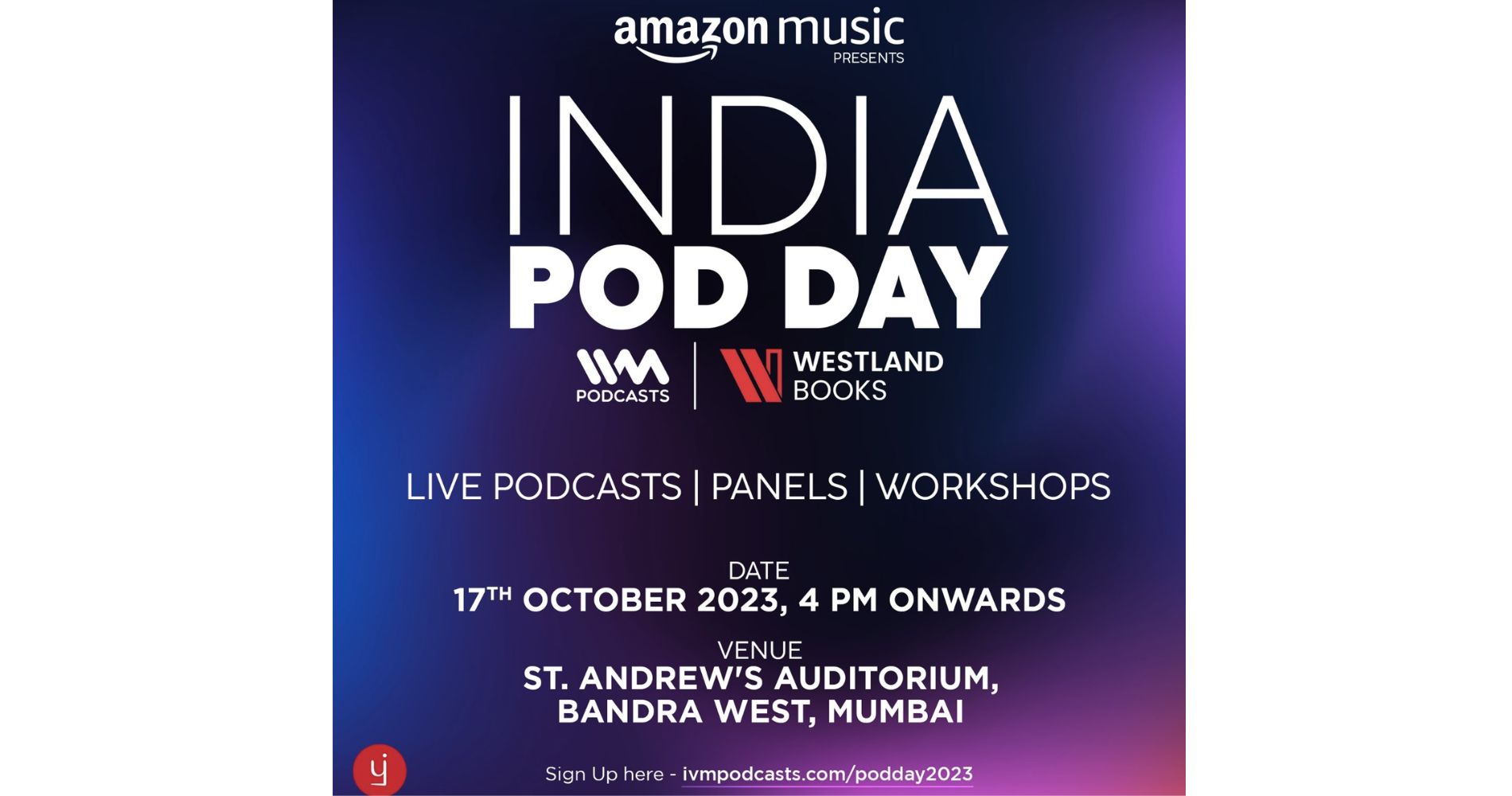 Amazon Music Celebrates India Pod Day With IVM Podcasts And Westland Books